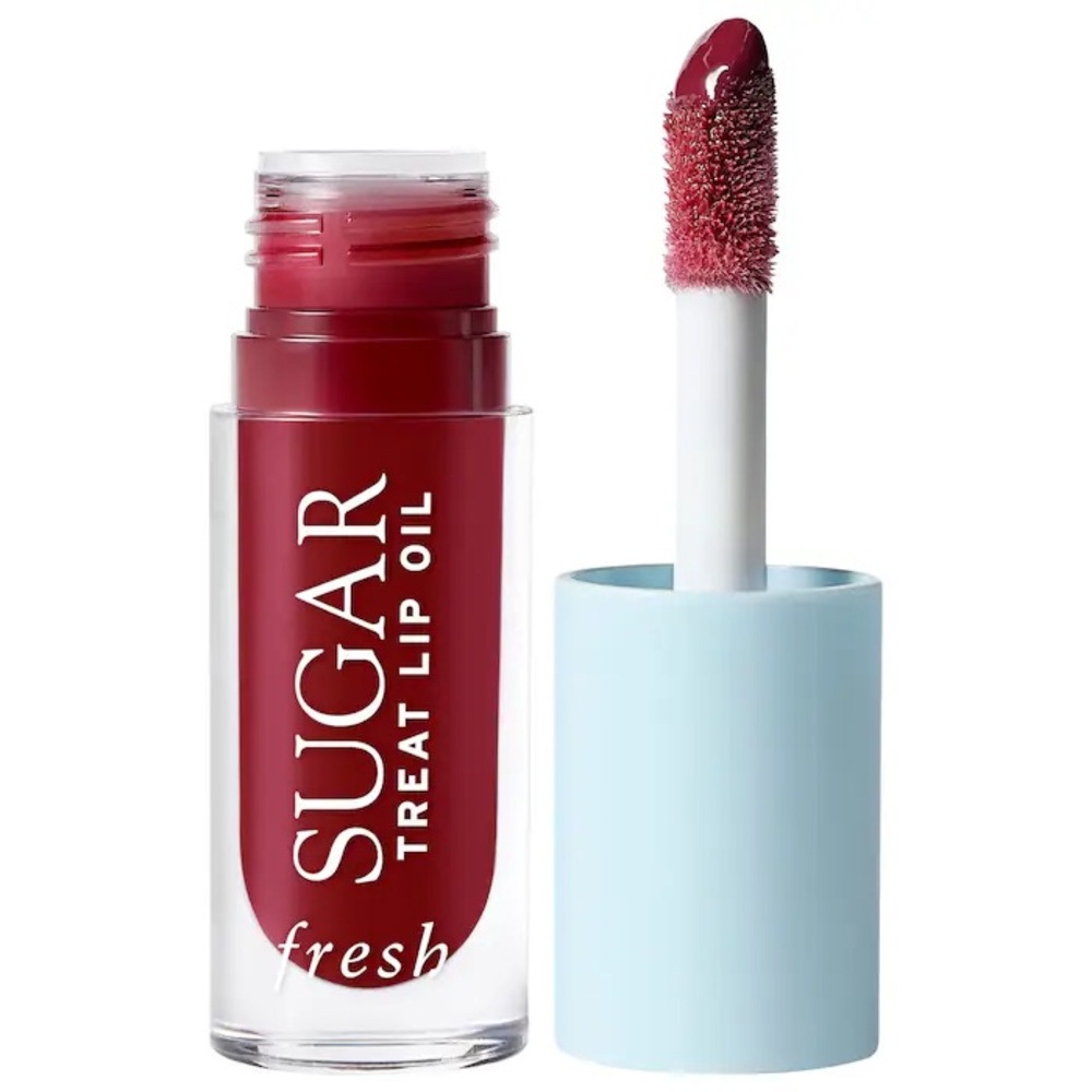 NIB fresh Sugar Treat Hydrating High Shine Lip Oil in Berry